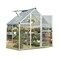 Palram - Canopia Outdoor Garden Hybrid 6 x 4 Greenhouse - Silver
